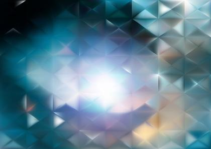 Abstract Blue Geometric Background