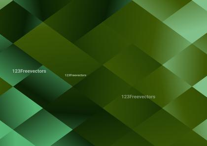 Green Geometric Background