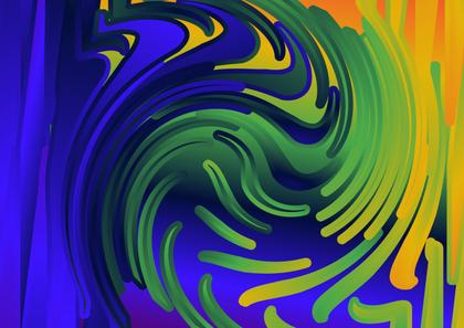 Swirling Abstract Composition