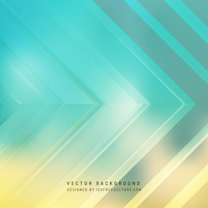 Orange Turquoise Arrow Background Template