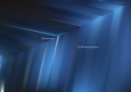 Geometric Blue Abstraction