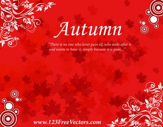 Free Autumn Background Vector