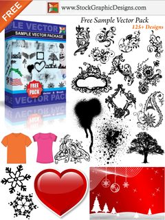 125+ Free Sample Designs Vector Pack