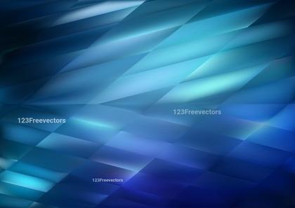 Abstract Blue Geometric Background