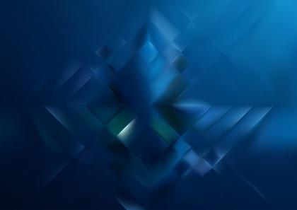 Abstract Blue Diamond
