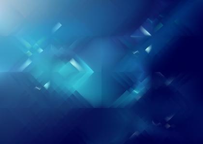 Geometric Blue Abstraction