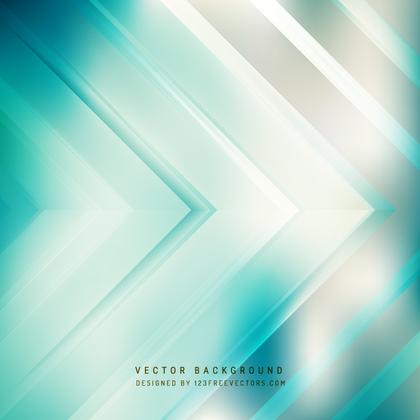 Abstract Turquoise Arrow Background Design
