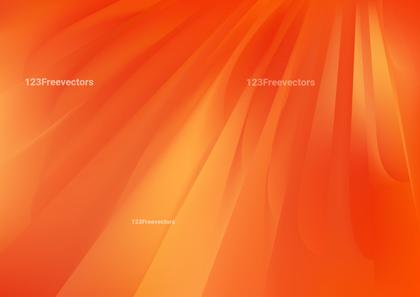 Abstract Orange Swirls