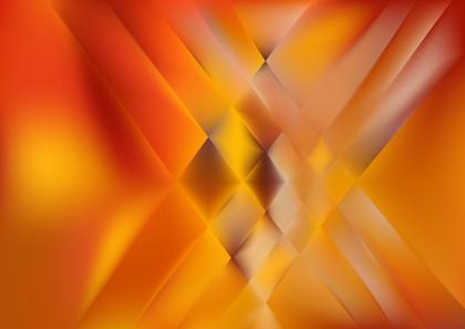 Abstract Geometric Orange