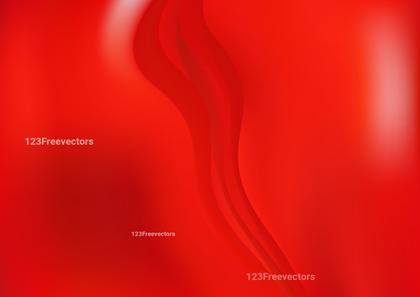 Red Wave Abstract