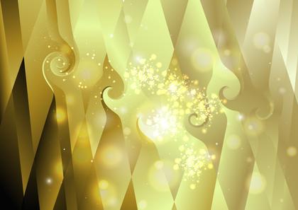 Golden Swirls and Sparkles