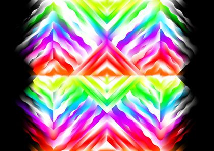 Free Download Abstract Rainbow Diamond Digital Art