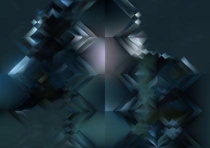 Geometric Blue Abstraction