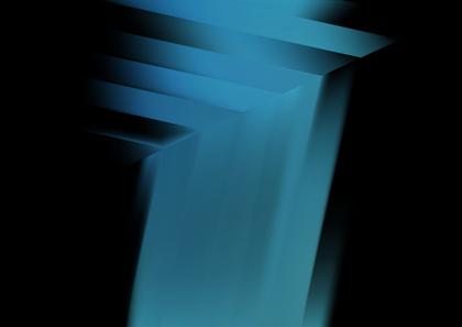 Geometric Blue Abstraction