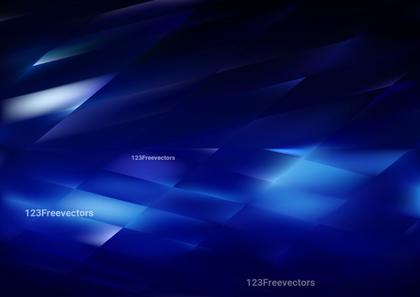 Abstract Blue Geometric Design
