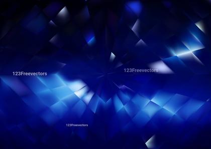 Abstract Blue Geometric Background
