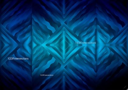 Blue Diamond Abstract