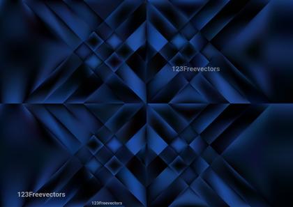 Abstract Blue Geometric Design