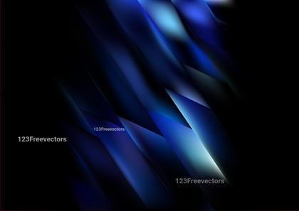 Abstract Blue Light Streaks