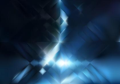 Abstract Blue Diamond