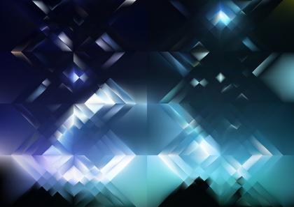 Geometric Blue Abstraction