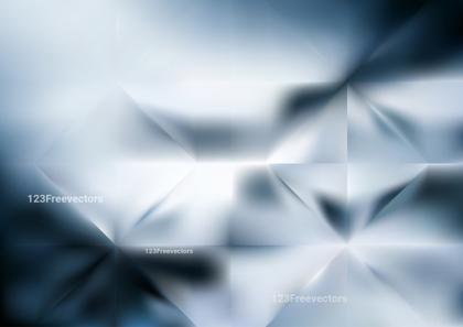Abstract Blue Crystal
