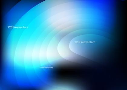Abstract Blue Light Rings