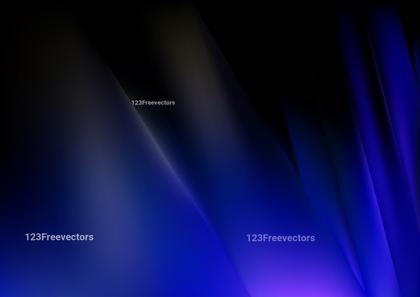 Blue and Black Abstract Background