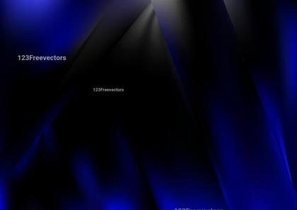 Abstract Blue and Black Design