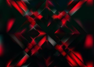 Red and Black Geometric Pattern