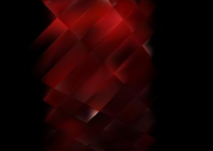 Geometric Red and Black