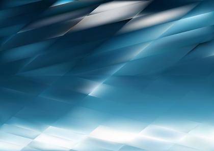 Abstract Blue Geometric Design