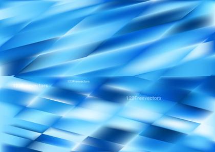 Abstract Blue Geometric Design