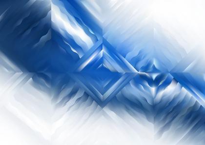 Abstract Blue Diamond