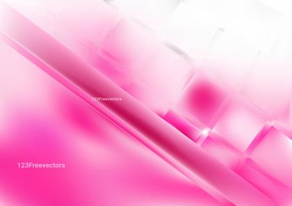 Pink Geometric Abstract
