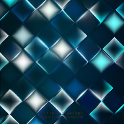 Dark Blue Square Background Design