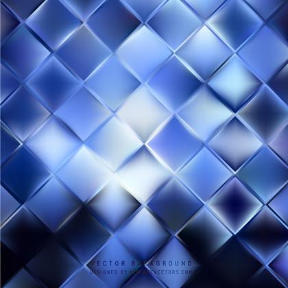 Dark Blue Square Background Template