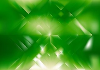 Geometric Green Abstract