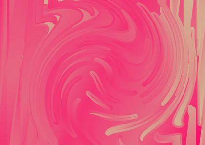 Swirling Pink Abstract