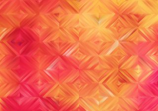 Geometric Orange and Red Pattern
