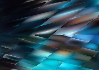Geometric Blue Abstraction