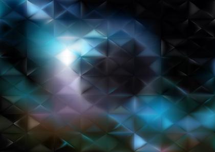 Geometric Blue Abstract