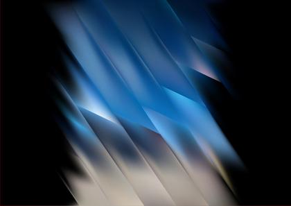 Abstract Blue and Black