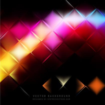 Abstract Colorful Geometric Square Background