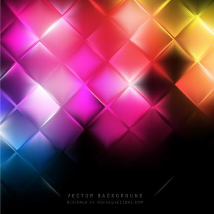 Abstract Colorful Square Background Pattern