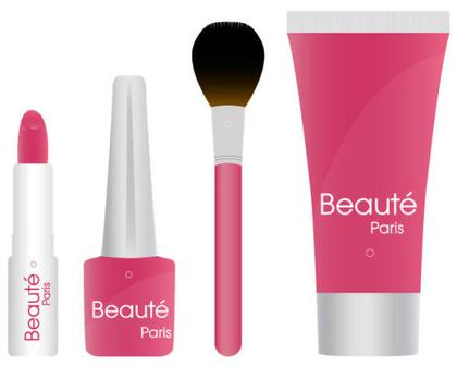 Cosmetic Products Vector Free