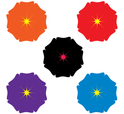 Free Vector Wide Flowers