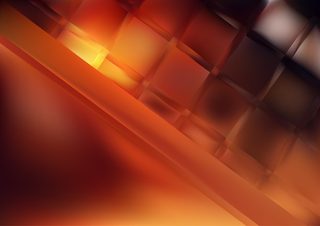 Abstract Orange and Brown