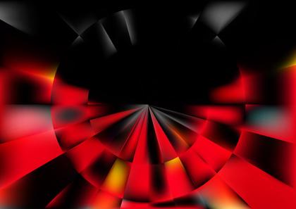 Abstract Red and Black Design