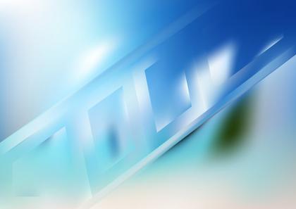 Abstract Blue Geometric Design